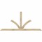 Ekena Millwork Richland Rough Sawn Timber Gable Bracket, Douglas Fir, 96"W x 44"H x 4"D x 4"F, 11/12 Pitch GBW096X44X0404RIC00RDF - alternate 1